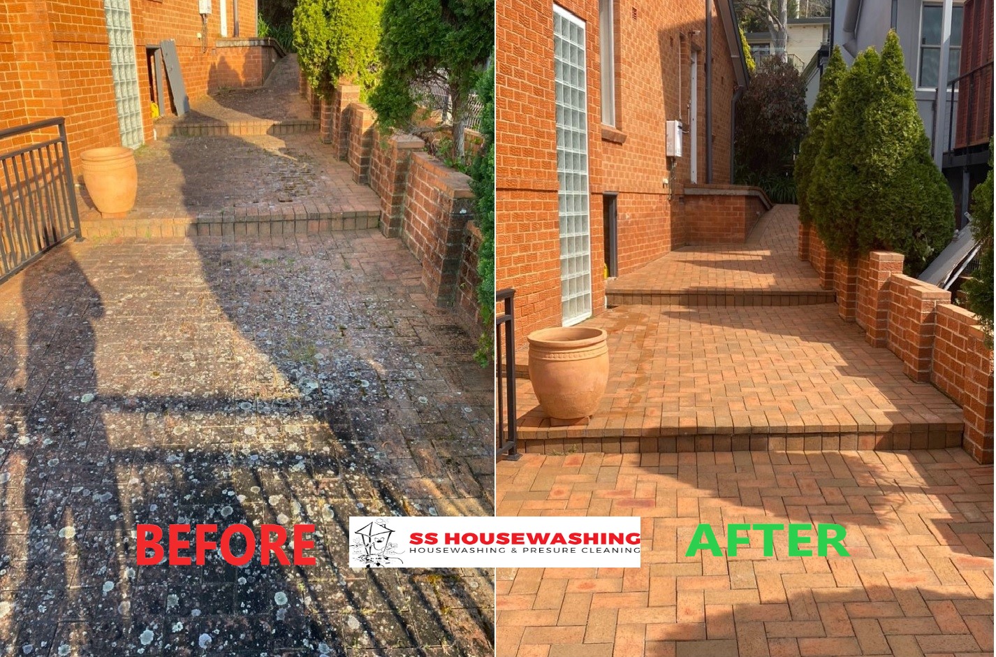 Soft House Washing, soft wash house washing, exterior house wash, pressure washing Riverview
